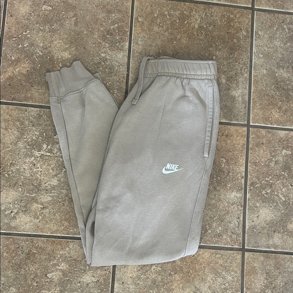 Nike Light Brown Joggers Medium for Men